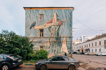 Стрит-арт-новый взгляд на старый Нижний - #ТурыТуриста